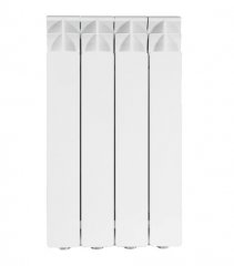 Алюминиевый радиатор отопления Fondital 500/100 Bianco Calidor Super B4 (4 секции)