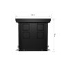 Внутрипольный конвектор Royal Thermo Atrium 190/200/900-DG-U-BL